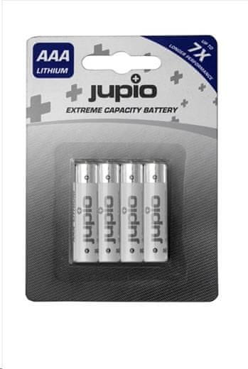 Jupio Baterie Lithium Batteries 4ks (AAA mikrotužkové)