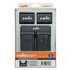 Jupio Set 2x baterie NP-FZ100 - 2040 mAh + nabíječka duální pro Sony