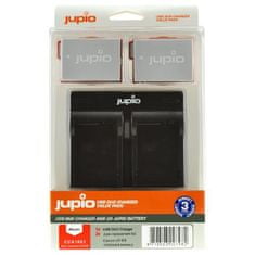 Jupio Set 2x LP-E8 1120mAh + USB Duální nabíječka