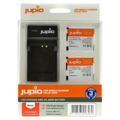 Jupio Set 2x NB-11L 680 mAh + USB Nabíječka