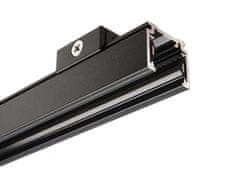 Light Impressions Deko-Light 1-fázový kolejnicový systém, D One držák na strop Flex, černá RAL 9011 30 mm 720033