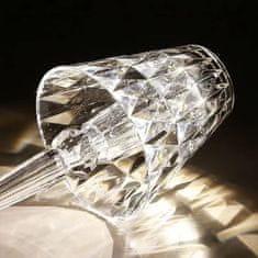 Křišťálová stolní lampa - Crystal