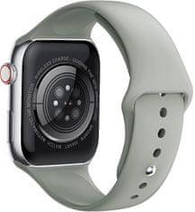 Wotchi Smartwatch DM10 – Silver - Khaki