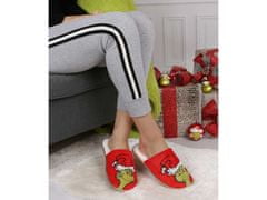 sarcia.eu Grinch Vánoční pantofle/nazouváky,dámské pantofle + ozdobná taštička 36-37 EU