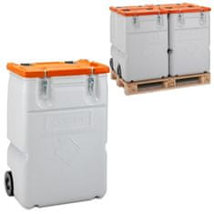 shumee MOBIL BOX 170L nádoba na nebezpečný odpad - oranžová