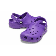 Crocs Classic Clogs pro děti, 30-31 EU, C13, Pantofle, Dřeváky, Neon Purple, Fialová, 204536-518