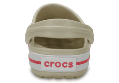 Crocs Crocband Clogs pro děti, 33-34 EU, J2, Pantofle, Dřeváky, Stucco/Melon, Béžová, 204537-1AS