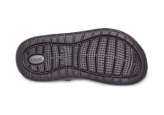 Crocs LiteRide Clogs pro muže, 45-46 EU, M11, Pantofle, Dřeváky, Black/Slate Grey, Černá, 204592-0DD