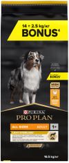 Purina Pro Plan Dog All Size Light Rich in Chicken 14 kg + 2,5kg