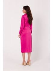 makover Dámské obálkové šaty Price K172 růžová S