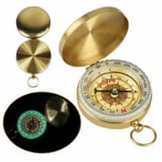 Daklos Retro kapesní kovový kompas