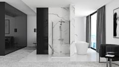 BPS-koupelny Čtvercový zalamovací sprchový kout REA FOLD N2 100x100 cm, chrom