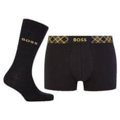 Hugo Boss Pánská sada - boxerky a ponožky BOSS 50500374-001 (Velikost M)