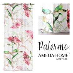 AmeliaHome Závěs Palermo světle růžový, velikost 140x250