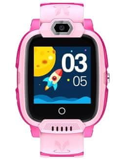 Canyon smart hodinky Jondy KW-44 PINK, 1.44", 4G, GPS tracking, SOS tl., 512MB, 700mAh, IP67