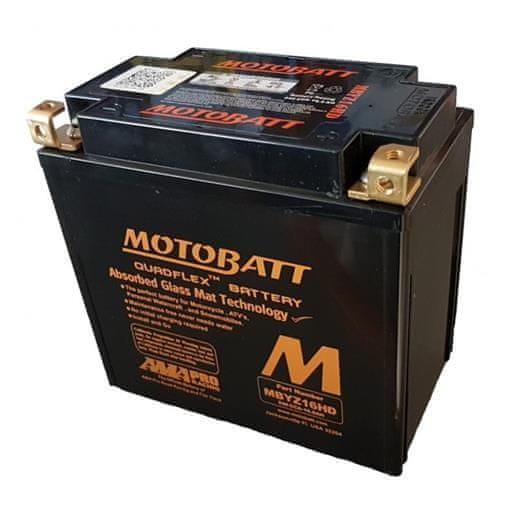 MOTOBATT Baterie MBYZ16HD 16,5 Ah, 12 V, 4 vývody