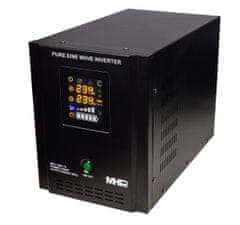 MHpower Napěťový měnič MPU-1200-12 12V/230V, 1200W, funkce UPS, čistý sinus
