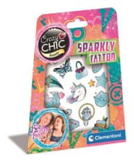 Clementoni Crazy Chic - Třpytivé tetování
