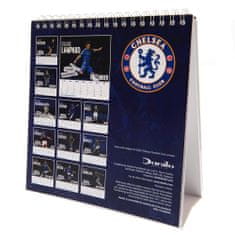 FotbalFans Stolní kalendář 2024 Chelsea FC