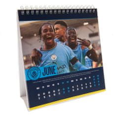 FotbalFans Stolní kalendář 2024 Manchester City FC