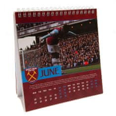 FotbalFans Stolní kalendář 2024 West Ham United FC