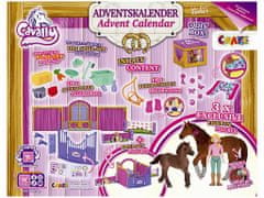 Craze Adventní kalendář Koně Cavally - figurky a příslušenství