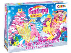 Craze Adventní kalendář Jednorožec Galupy - figurky + hrací sada
