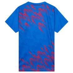 FotbalFans Sportovní tričko FC Barcelona, modré, nápis BARCA | M