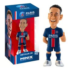 FotbalFans Sběratelská figurka MINIX Paris Saint Germain FC, Neymar Júnior, 12cm