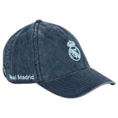 FotbalFans Dětská kšiltovka Real Madrid FC, džínová, 51-57 cm