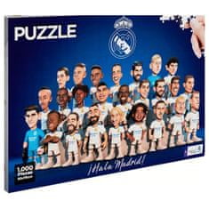 FotbalFans Puzzle Real Madrid FC, Fotbalový tým, 1000 dílků, 50x75 cm