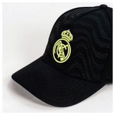 FotbalFans Dětská kšiltovka Real Madrid FC, černá, 51-57 cm