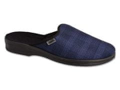 Befado pánské pantofle PARYS 089M414, tmavě modré, velikost 44