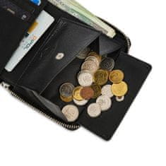 Brødrene Pánská kožená peněženka s ochranou RFID Ciudad černá