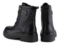 Tom Tailor Dámské kotníkové boty 4290400018 black (Velikost 38)
