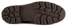 Tom Tailor Pánské kotníkové boty 4280350009 nuts (Velikost 44)