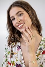 Emily Westwood Slušivý dvojitý náramek s perličkami EWB23019G