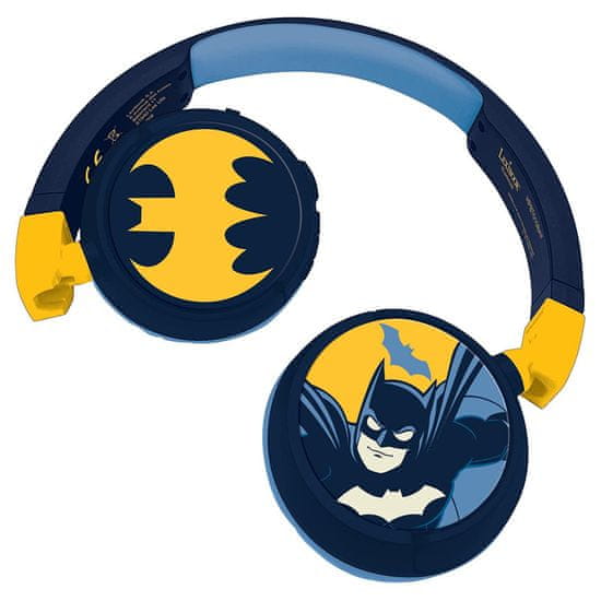 Lexibook Skládací bezdrátová sluchátka Batman