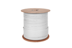 shumee F690BV A koaxiální kabel, bílý, cívka 305 m