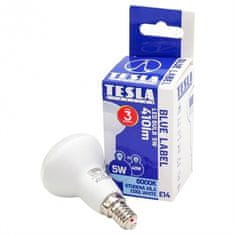 TESLA LED žárovka reflektor, 5W, E14, studená bílá