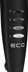ECG Stojanový ventilátor FS 40a Black