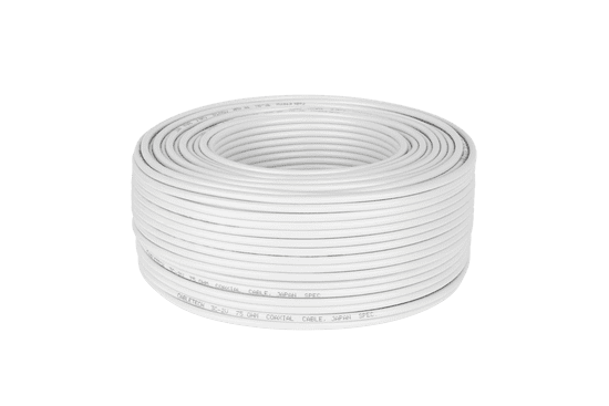 shumee 3c 2V koaxiální kabel bílý