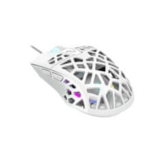 Počítačová myš Puncher GM-20 / optická/ 7 tlačítek/ 12000DPI - bílá