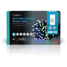 Nedis Vánoční osvětlení SmartLife LED, Wi-Fi, RGB, 168 LED, 20 m, Android / IOS