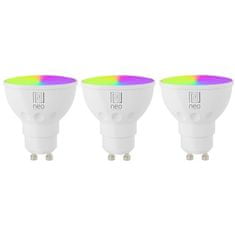 Immax Chytrá LED žárovka (07724C) NEO LITE smart (3ks) LED GU10 3,5W,350lm, WIFI