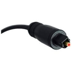 Meliconi Optický kabel 497202, digitální, audio, délka 1,5 m, průměr 0,4 cm