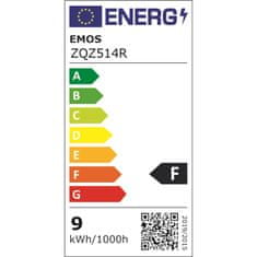 Emos Chytrá LED žárovka ZQZ514R GoSmart A60 9 W E27 ZigBee RGBCCT