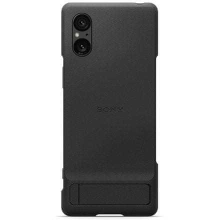 Sony Kryt na mobil Xperia 5 V Stand Cover - černý