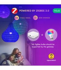 Nous Nous P3Z Zigbee Smart Žárovka RGB E27