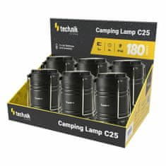 Technik MT-C25 Camping Lantern Kempové svítidlo 180 lumenů, COB, 6ks displej